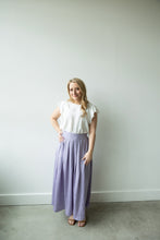 Load image into Gallery viewer, Lilac Pleated Skirt
