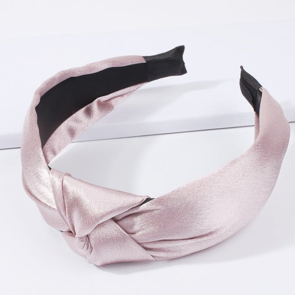 Pink Metallic Headband