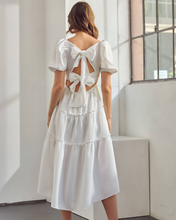 Load image into Gallery viewer, Puff Sleeve Tiered Dress
