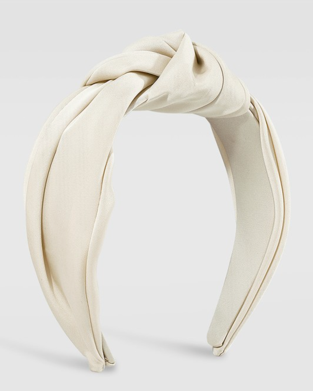 Cream Knotted Headband