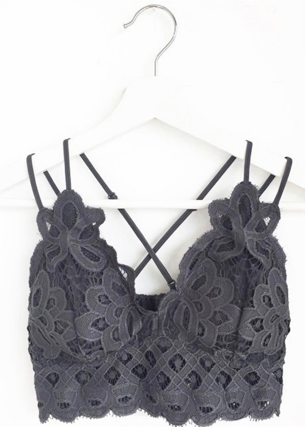 Charcoal Bralette